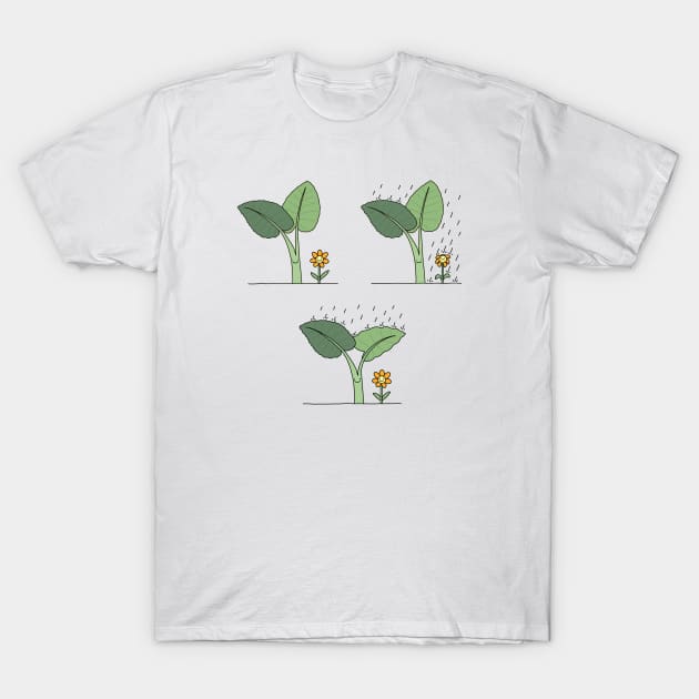 Plant seeds of kindness T-Shirt by milkyprint